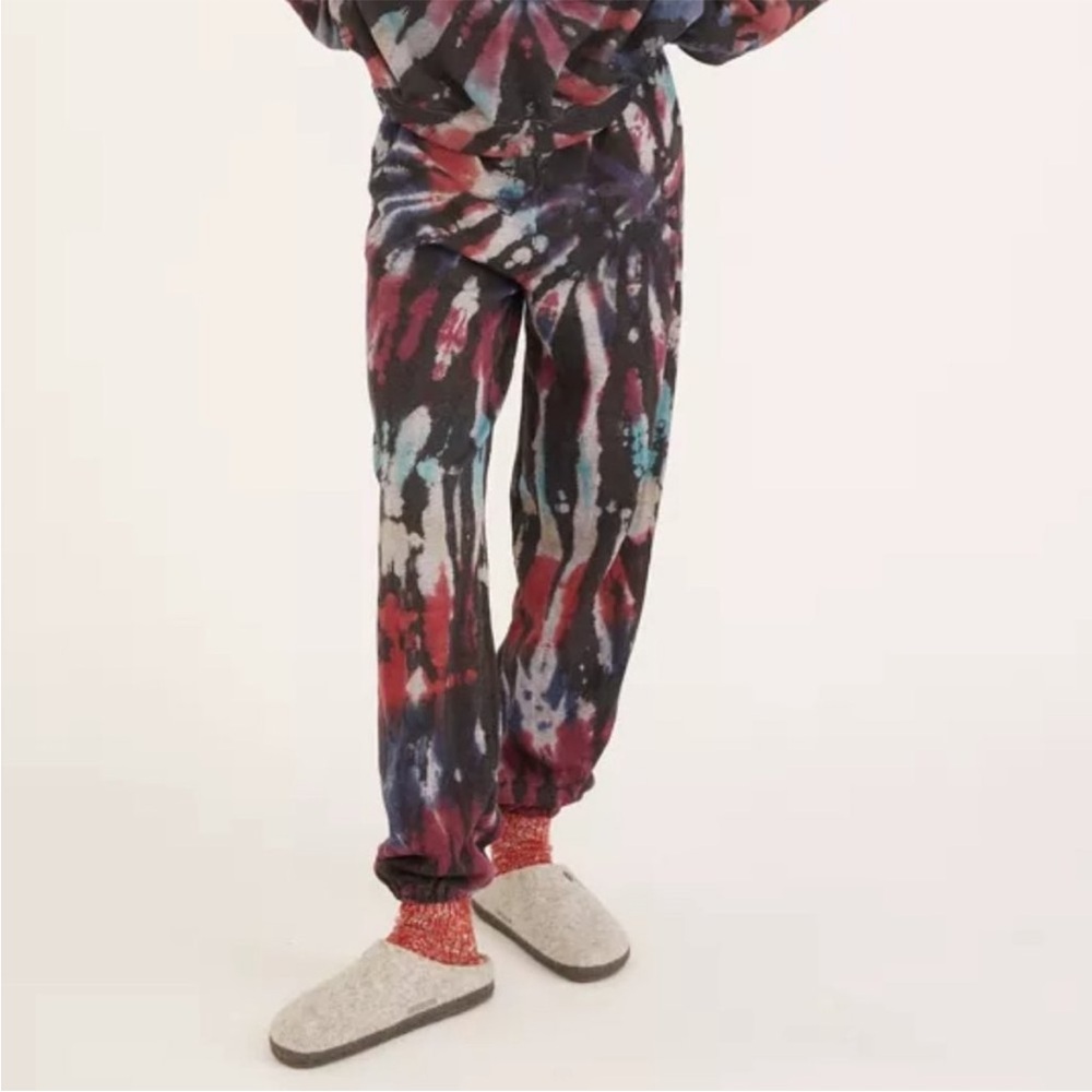 Urban Outfitters Rainbow Tie Dye Sweatpant Set